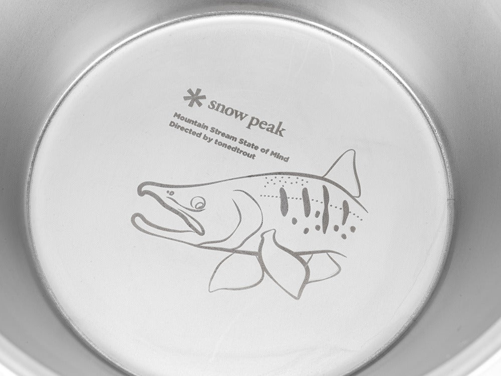 Snow Peak x TONEDTROUT 不鏽鋼登山杯2023 EDITION(E-103-1-TT)